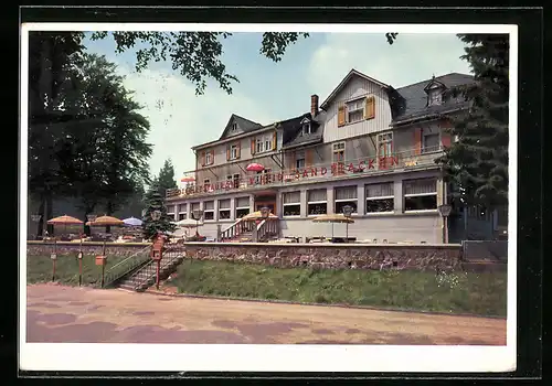AK Schmitten i. T., Sandplacken, das Hotel im Hochtaunus