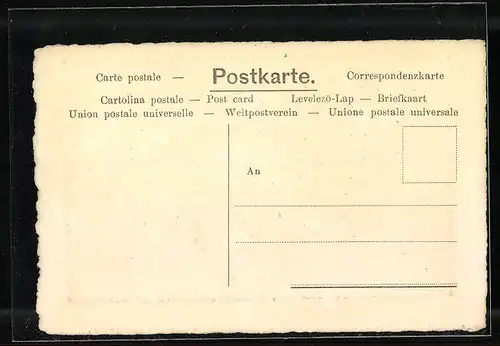 AK Rheinstein, Ansicht der Burg Rheinstein mit Rhein