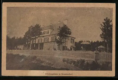 AK Stranzendorf, Erholungsheim im Ort