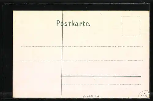 AK St. Aegyd a. N., Teilansicht und Hoher Göller