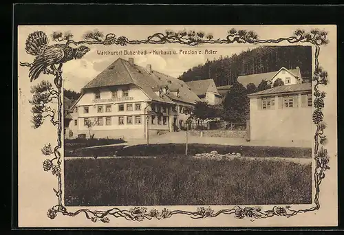 AK Bubenbach, Kurhaus u. Pension z. Adler