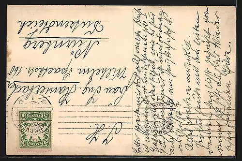 Künstler-AK Münchner Kindl in heiligem Gewand mit Heiligenschein