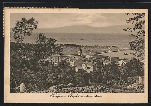 AK Kraljevica, Pgled sa istocne strane