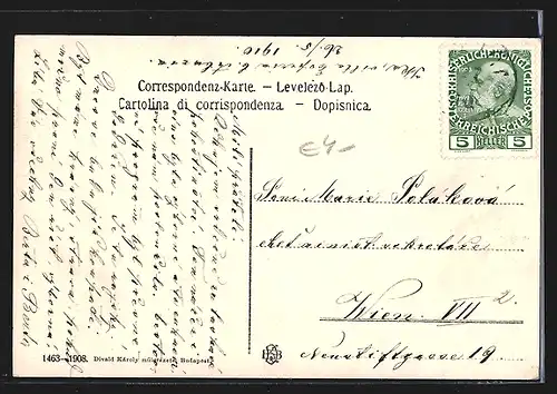 AK Ika, Ortsansicht mit Steg