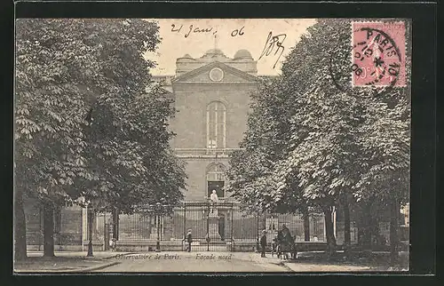 AK Paris, Observatoire - Facade Nord