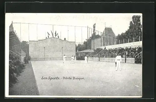 AK Les Sports, Pelote Basque, Pelotaspiel