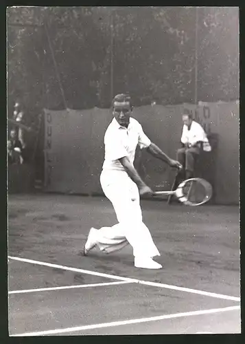 Fotografie Tennisspieler Puncec aus Jugoslawien