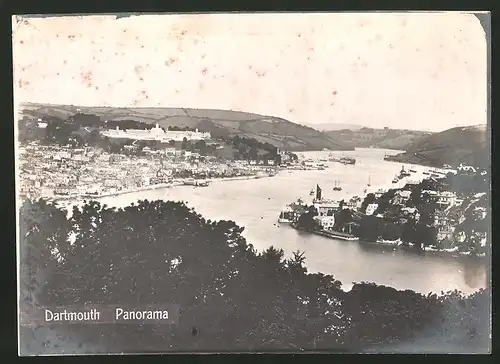 Fotografie Ansicht Dartmouth, Panorama der Stadt