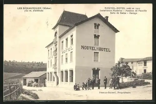 AK Les Echarmeaux, Nouvel-Hotel