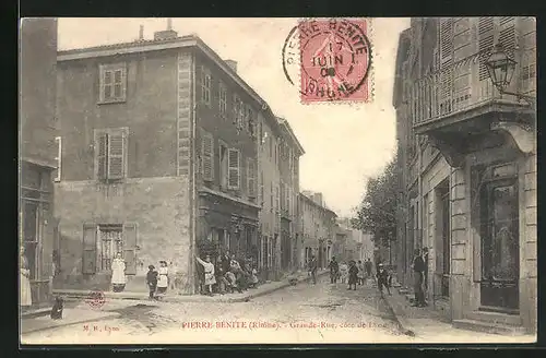 AK Pierre-Bénite, Grande-Rue, Côté de Lyon