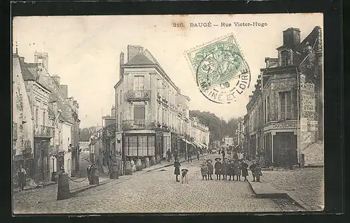 AK Baugé, Rue Victor-Hugo