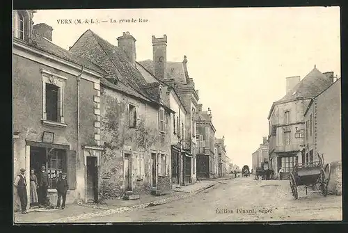 AK Vern, la grande Rue