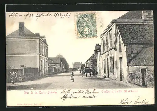 AK Cheffes-sur-Sarthe, Rue de la Croix Blanche