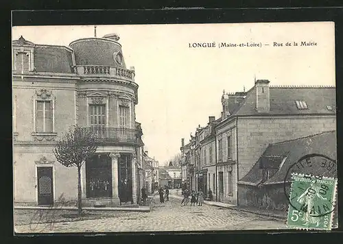 AK Longué, Rue de la Mairie