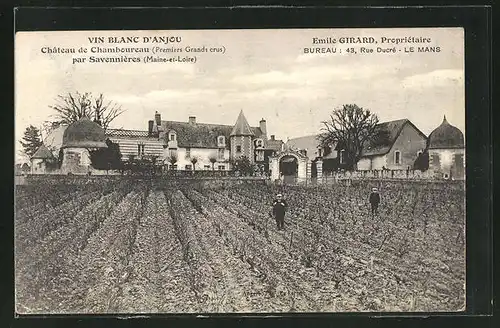 AK Savennières, Vin Blanc D`Anjou - Chateau de Chamboureau