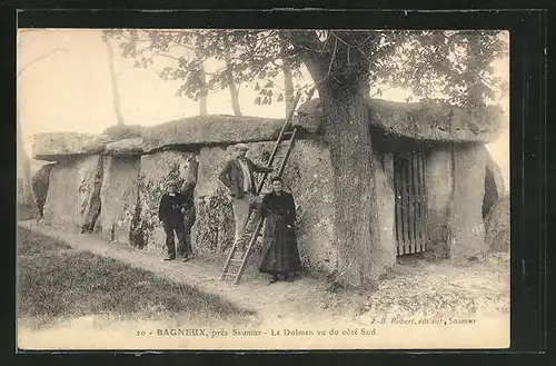 AK Bagneux, Le Dolmen vu du cotè Sud