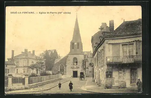 AK Douè-la-Fontaine, Eglise St-Pierre