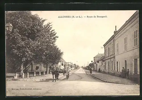 AK Allonnes, Route de Bourgueil