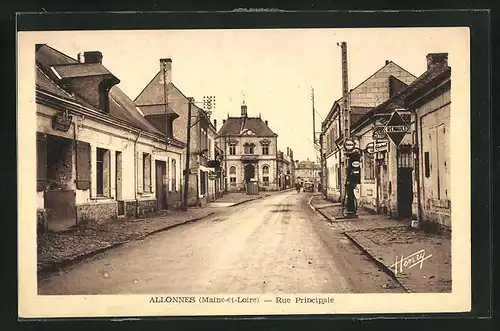 AK Allonnes, Rue Principale