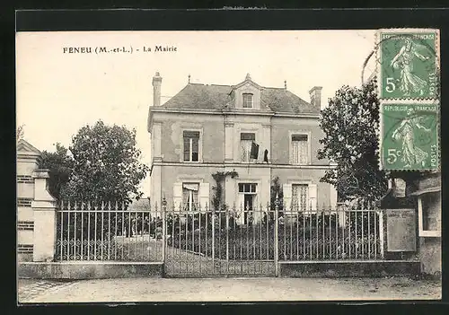 AK Feneu, La Mairie