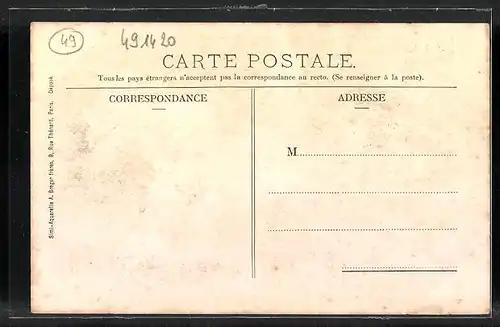 AK Tigné, Vue Generale, l'Eglise