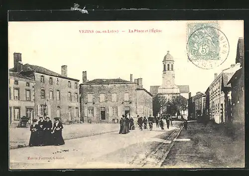 AK Vezins, La Place et l'Eglise