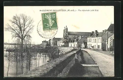 AK St-Clement-des-Levées, Vue Generale, cote est