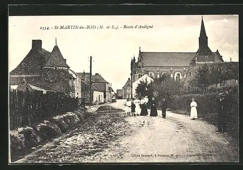 AK St-Martin-du-Bois, Route d'Andigne