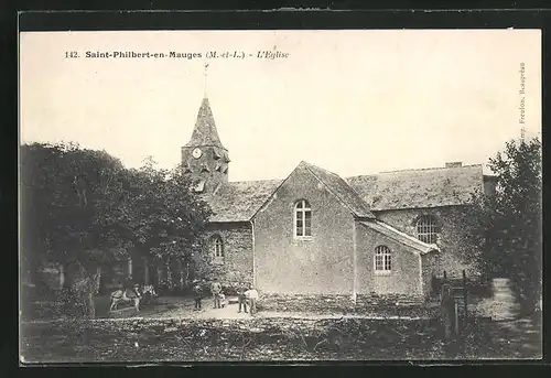 AK Saint-Philbert-en-Mauges, L'Eglise