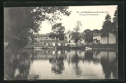 AK La Boissiére-sur-Evre, L'etang de Bois Garnier