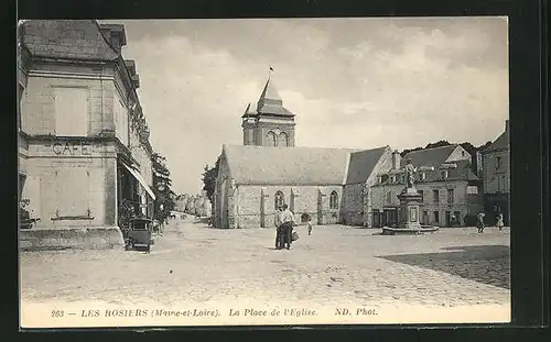 AK Les Rosiers, La Place de l`Eglise