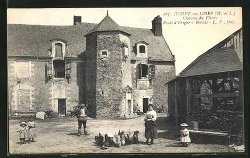 AK Juigné-sur-Loire, Chateau du Plessis