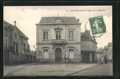 AK Fontevrault, Mairie