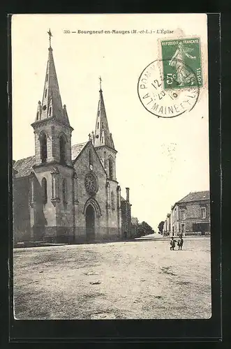 AK Bourgneuf-en-Mauges, L`Èglise