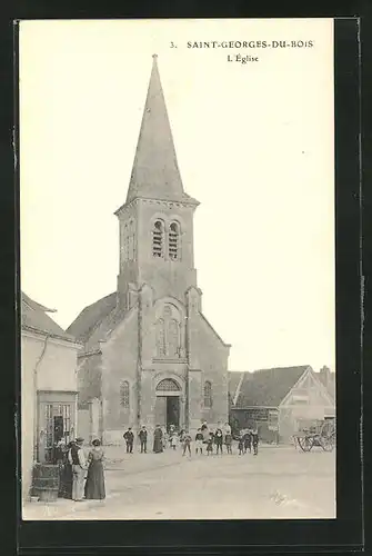 AK Saint-Georges-du-Bois, l'Eglise