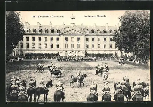 AK Saumur, Carrousel, Joute aux Plumets