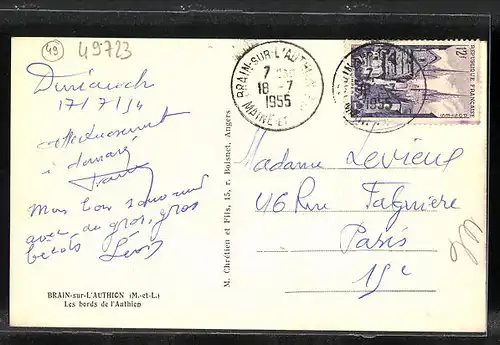 AK Brain-sur-L`Authion, Les bords de l`Authion