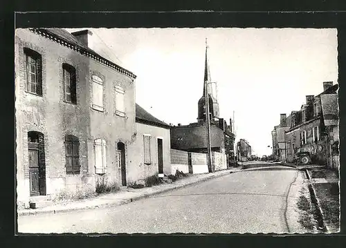 AK L`Hotellerie-de-Flèe, Arrivèe de Craon, Strassenpartie