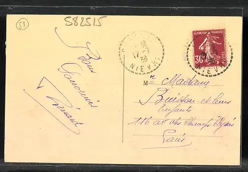 AK Cossaye, Route de Decize