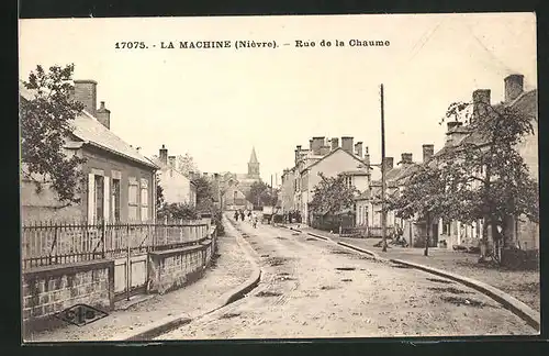 AK La Machine, Rue de la Chaume, Strassenpartie