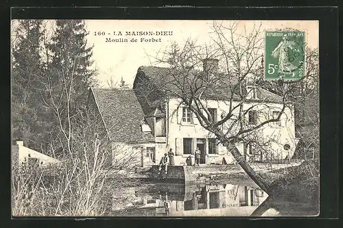 AK La Maison-Dieu, Moulin de Forbet