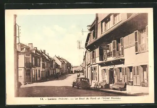 AK Lormes, Le Bout du Pavè et l`Hotel Perreau