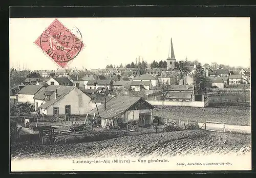AK Lucenay-les-Aix, Vue gènèrale