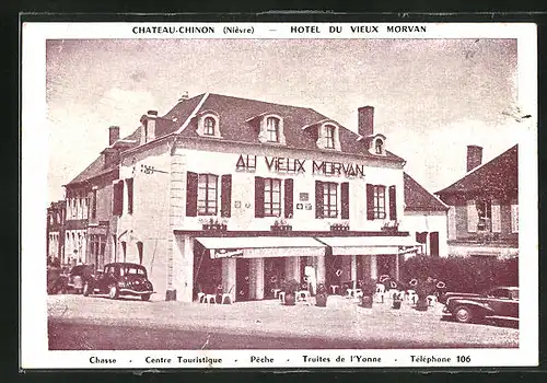 AK Chateau-Chinon, Hotel du Vieux Morvan