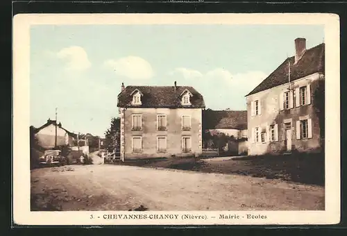 AK Chevannes-Changy, Mairie et Ecoles