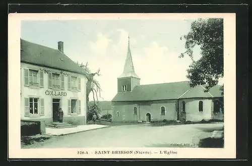 AK Saint-Brisson, L`Èglise