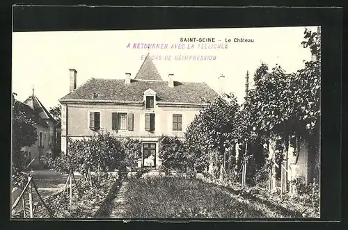 AK Saint-Seine, le Chateau
