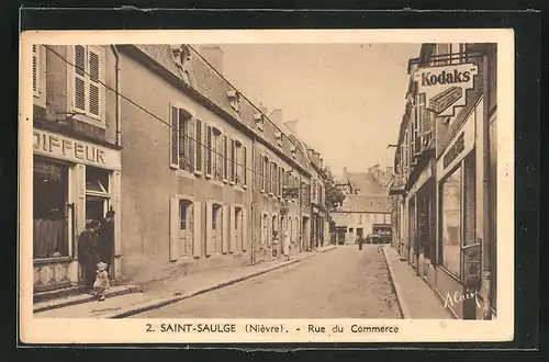AK Saint-Saulge, Rue du Commerce