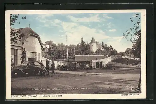 AK Saint-Saulge, Champ de Foire