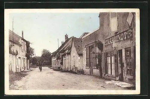 AK Germigny-sur-Loire, Route de Nevers